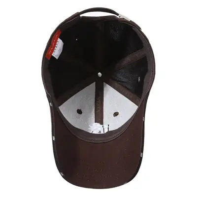 Men's Black Embroidered Ny&La Baseball Cap