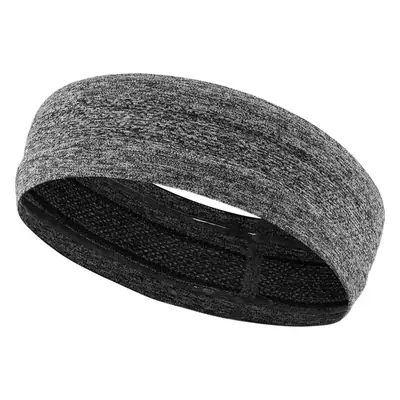 Grey Sweat-Resistant Yoga Hair Band