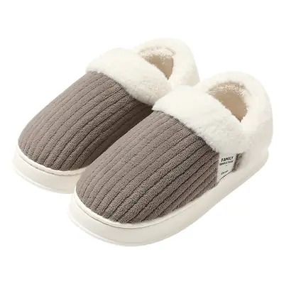 Women's Cotton Padded Winter Slippers Warm Indoor