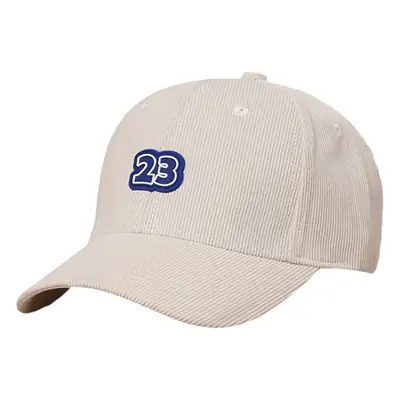 Women's Brown 2B Logo Corduroy Baseball Cap