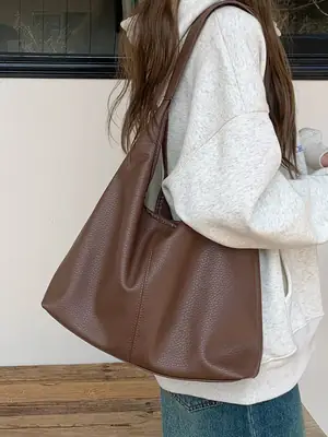 Black Korean Style Shoulder Bag for Women