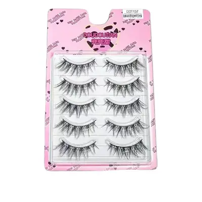 Mei Tsi Sweet Meitai False Eyelashes Thick Black