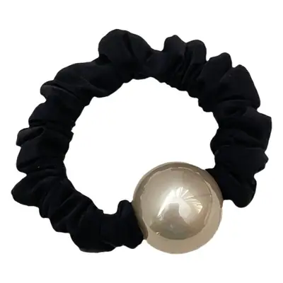 Elegant Pearl Hair Rope with Brown & Black Colors