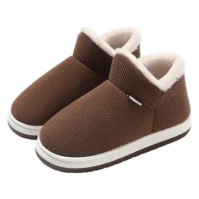 Women Winter Red Warm Slipper with Heel