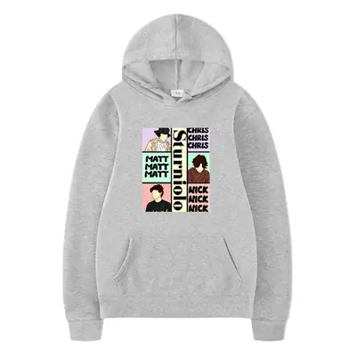 Men Women Graphic Print Hoodie Lime Green