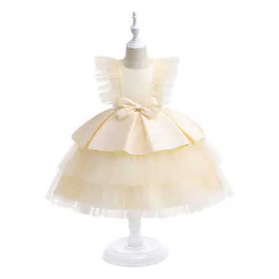 Green Multi-Layer Pettiskirt Party Dress for Girls