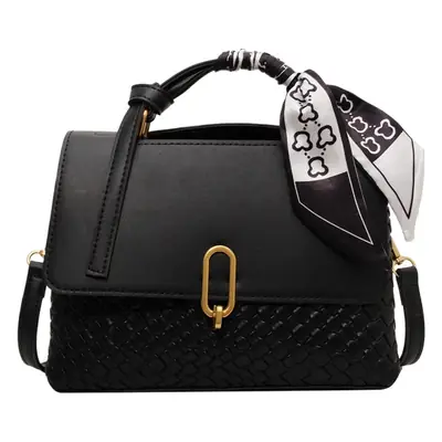 Vintage Brown Textured Shoulder Crossbody Bag for Women 2026