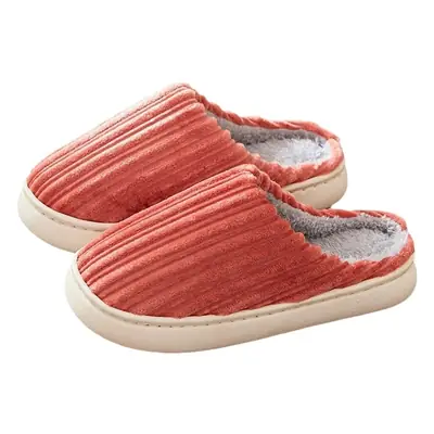 New Style  Cotton Slippers for Women, Indoor Home, Non-Slip, Warm, Winter 2024 Plush Cotton Slippers for Men's Home Use
