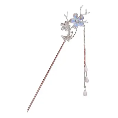 Elegant Crystal Tassel Hairpin for Women