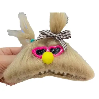 Funny Monster Hairpin with Colorful Eyes