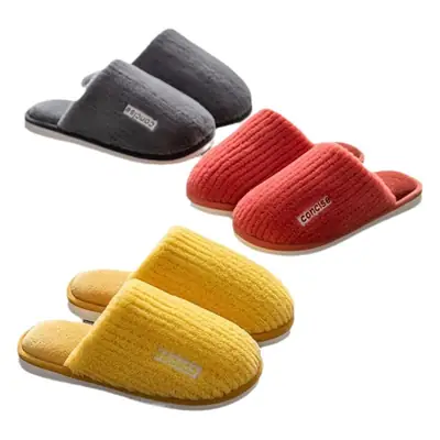 Cixi Cotton Slippers Spring and Autumn Men's Winter Home Indoor Non-slip Home Warm Couple's Winter Fur Plush Men