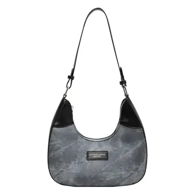 Women's Grey Suede Shoulder Crossbody Bag Large Capacity 2026