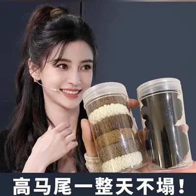 New Leather Hair Accessories Thickened Rubber Band Hair Tie