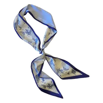 Silk Floral Hair Band for Women Autumn Outfit