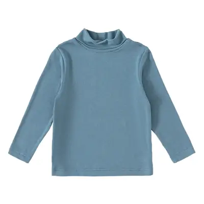 Long Sleeve T-Shirt Girls Spring Fall Pure Color