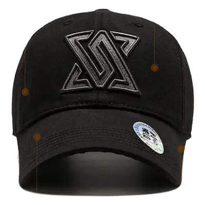 Women Cotton Baseball Cap with Face Shield Design