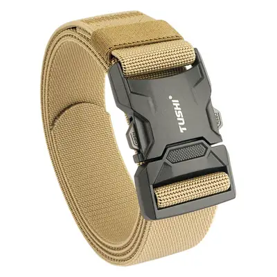 Tactical Black Aluminum Belt for Men