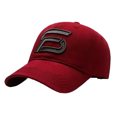 Brown Letter Cap for Men Women Baseball Cap