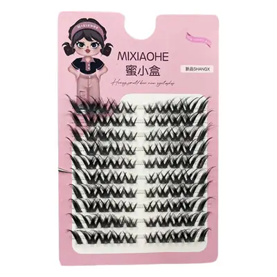Honey Small Box Oblique Flying False Eyelashes Single Cluster