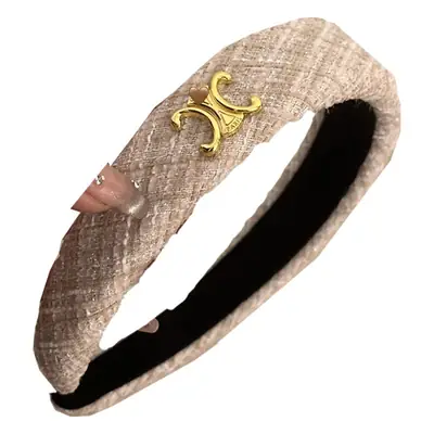 Luxury Gold Skull Top Headbands for Women