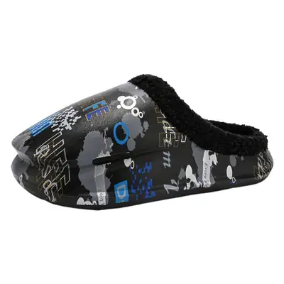 Men's Fleece-Lined Camouflage Slipper Winter Warm