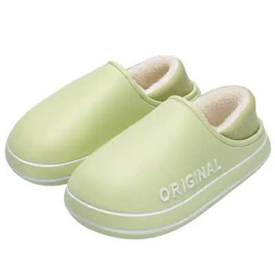 Women Winter Waterproof EVA Shoes Moon Green