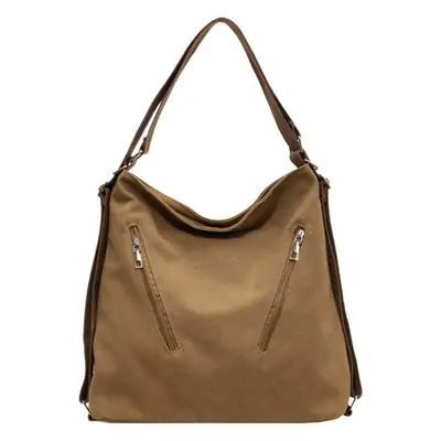 Women Large Capacity Canvas Shoulder Bag 2026