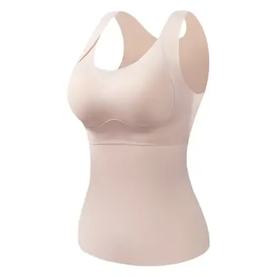 Black Push Up Vest Bra for Plus Size Women