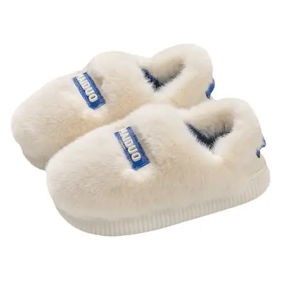 Winter Cotton Slippers Female Couple Warm Non-Slip