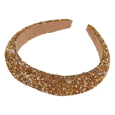 Sparkling Diamond Pearl Headband for Women