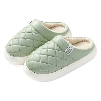 Women's Waterproof Cotton Slippers Autumn Winter Warm Anti-slip