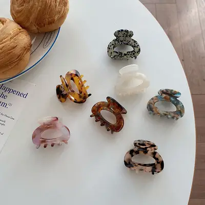 High-Grade Acetate Hair Clips for Women