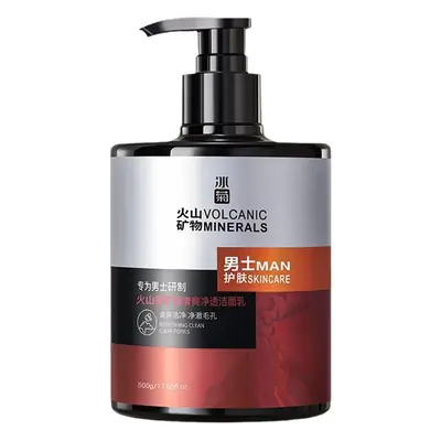 Men's Volcanic Mud Facial Cleanser Set