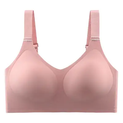 3D Soft Seamless Bra No Underwire Gathers Side Breasts