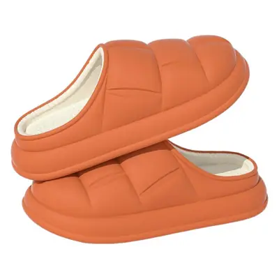 Women Winter Cotton Slippers Fleece Lined Indoor Warm Non-Slip