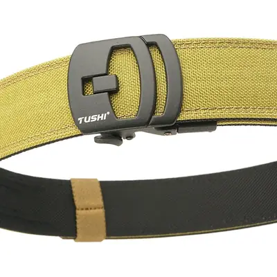 3.8CM Double-Layer Hardened Automatic Buckle Shooting Training Belt