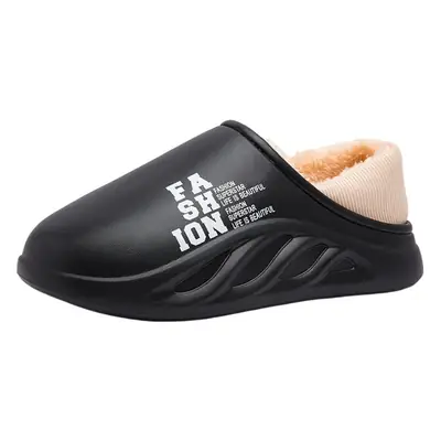 Men's Waterproof Cotton Slippers Winter Warm Non-Slip