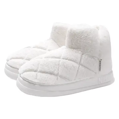 Women Cotton Slippers Warm Thick-Soled Autumn Winter 2026