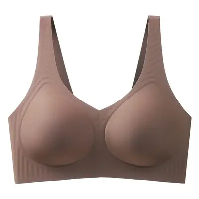 Pink Jelly Wide Shoulder Strap One-Piece Underwear Women