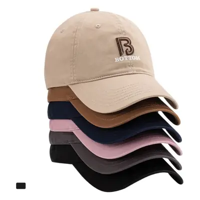 Men's Navy Blue Letter Embroidered Baseball Cap