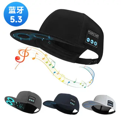 European Sports Sun Hat with Bluetooth Music Speaker