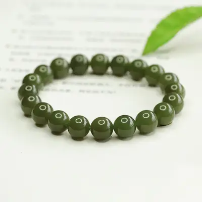 Green Jade Bracelet Clear Water Jade Jewelry