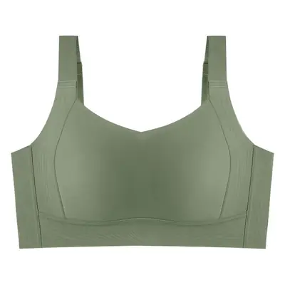 Women's Adjustable Plain Bra Grey Plus Size