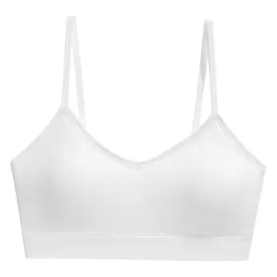 French style wireless push up girl's underwear big chest small thin thread bra sexy comfortable breathable beautiful vest