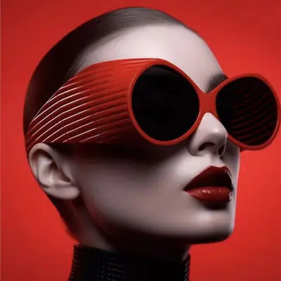New Millennium Spice Sunglasses European American Fashion Avant-Garde Punk Hip Hop