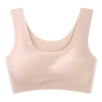 Pink Seamless Sports Bra for Women, 80-300F, No Graft