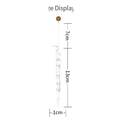 Transparent Ice Cross Pendant for Christmas Decor
