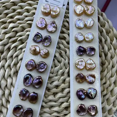 Colorful Baroque Petal Beads for DIY Jewelry