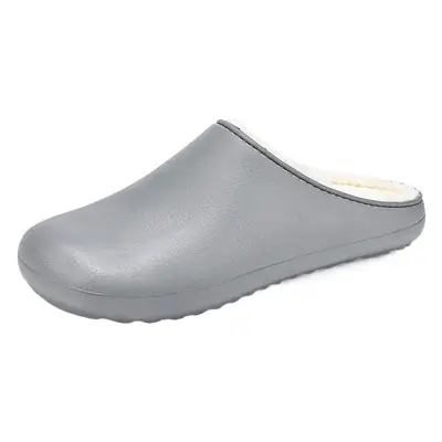 Winter Warm Wool Slippers for Men Waterproof Indoor