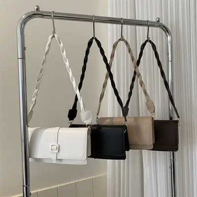 Black K-Style Crossbody Bag for Women 2023
